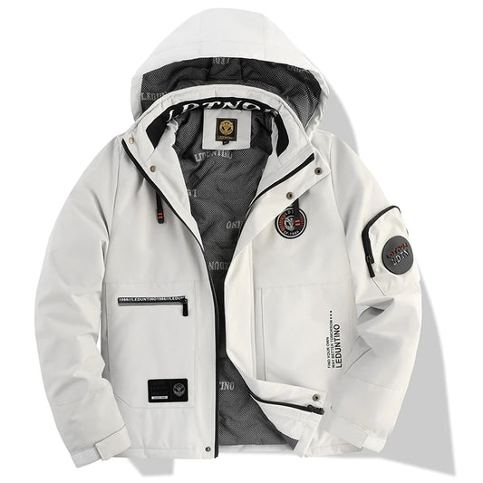 Men’s Hooded Parka Jacket Winter
