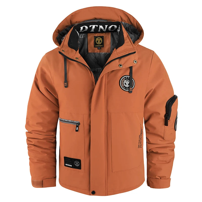 Men’s Hooded Parka Jacket Winter