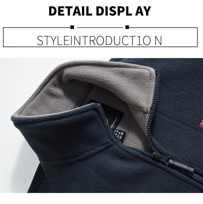 Men’s Outdoor Polar Fleece Jacket Winter