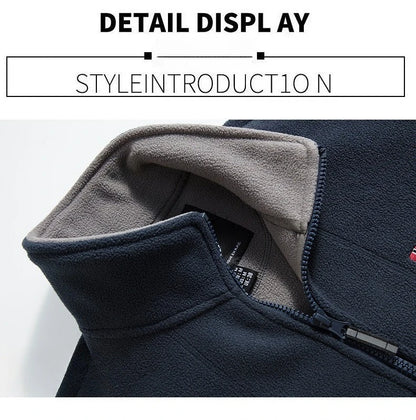Men’s Outdoor Polar Fleece Jacket Winter