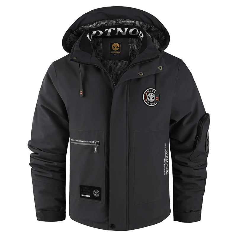 Men’s Hooded Parka Jacket Winter