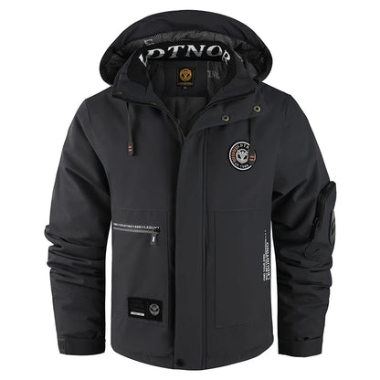 Men’s Hooded Parka Jacket Winter