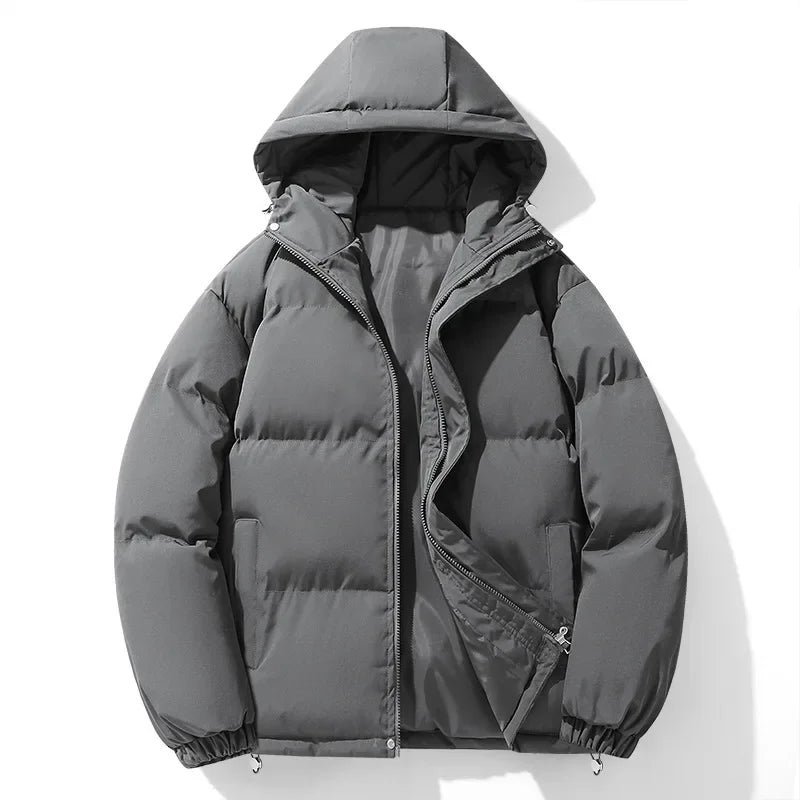 Men’s Hooded Cotton Padded Jacket Winter