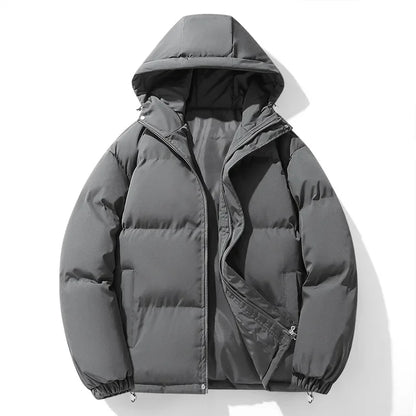 Men’s Hooded Cotton Padded Jacket Winter