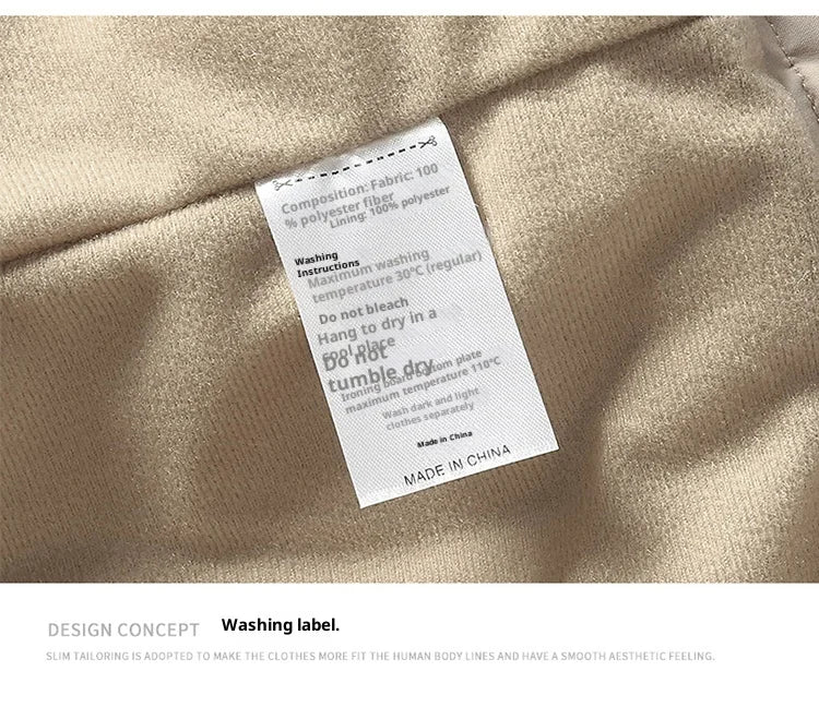 Men's Winter Thickened Warm Cotton Jacket - Casual Youth Fashion Coat