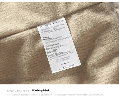 Men's Winter Thickened Warm Cotton Jacket - Casual Youth Fashion Coat