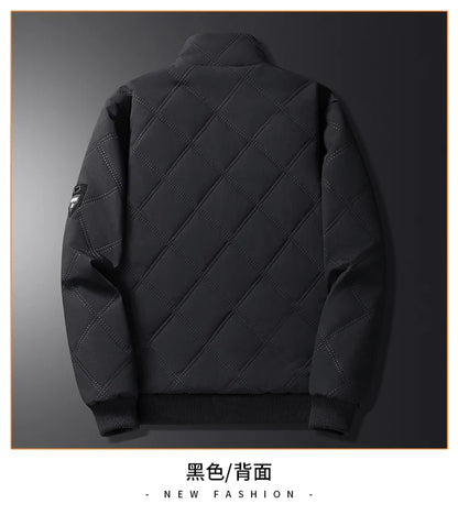 Men’s Cotton Padded Parka Jacket Winter