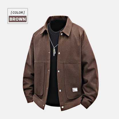 Men’s Retro Casual Work Jacket Winter