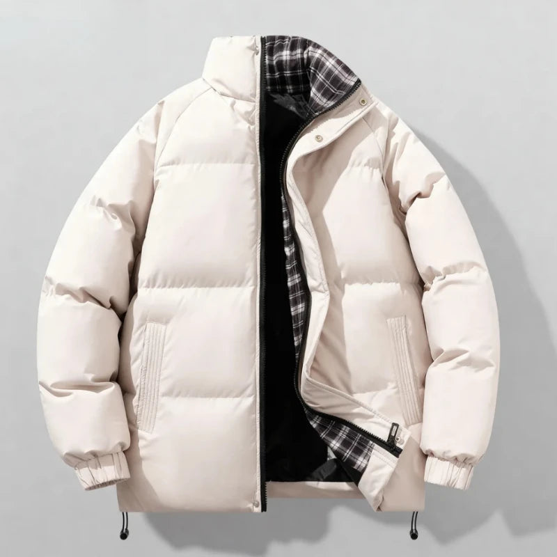 【 M-8XL 】2025 Autumn/Winter New Stand Up Collar Cotton Jacket for Men,Thick,Casual,High Quality,Warm and Comfortable Top for Men