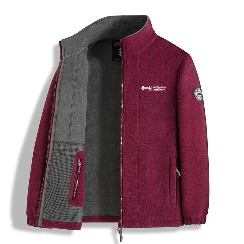 Men’s Outdoor Polar Fleece Jacket Winter