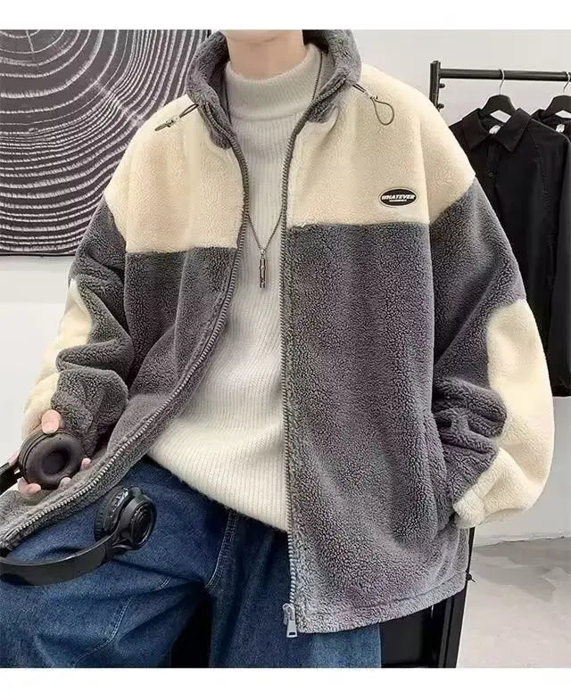 Men’s Lamb Velvet Cotton Jacket Winter