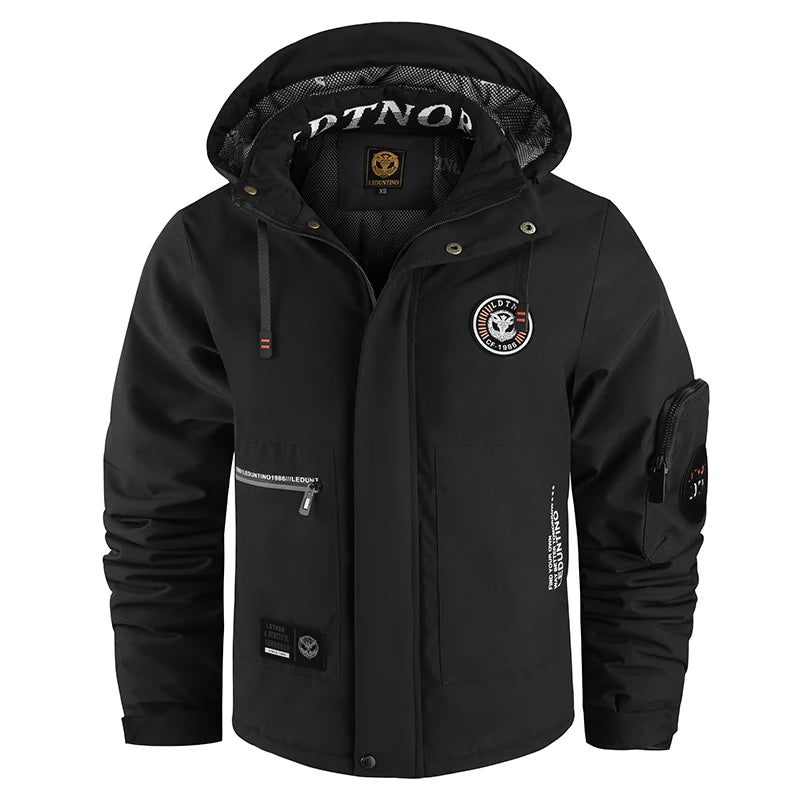 Men’s Hooded Parka Jacket Winter