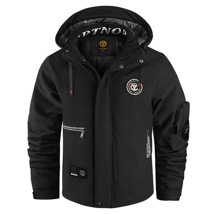 Men’s Hooded Parka Jacket Winter