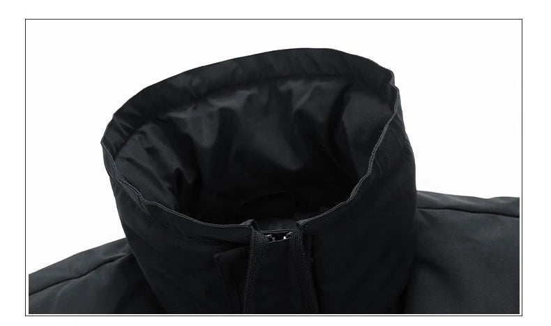 Casual Cotton Parka Jackets Men Winter Warm Fashion Korean Loose Coat Couples Padded Coat Harajuku Windproof Warm Jackets Women