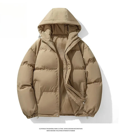 Men’s Hooded Cotton Padded Jacket Winter