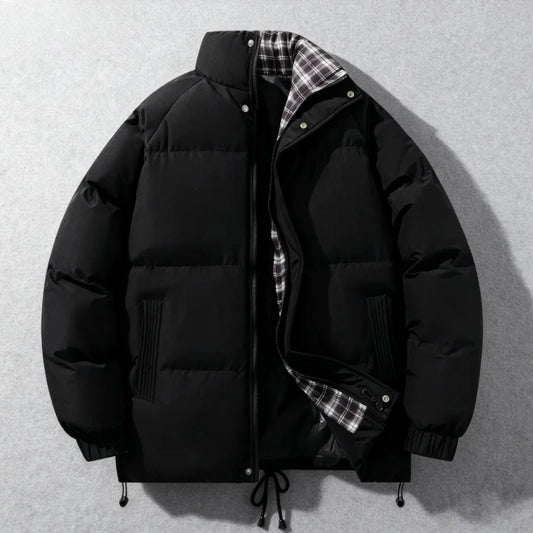 【 M-8XL 】2025 Autumn/Winter New Stand Up Collar Cotton Jacket for Men,Thick,Casual,High Quality,Warm and Comfortable Top for Men