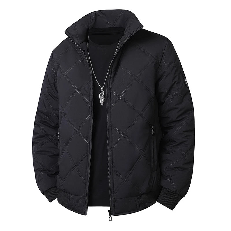 Men’s Cotton Padded Parka Jacket Winter