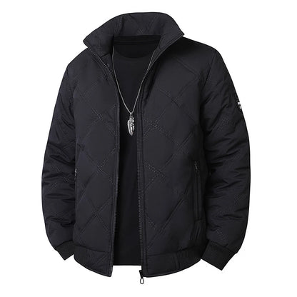 Men’s Cotton Padded Parka Jacket Winter