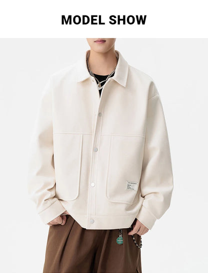 Men’s Retro Casual Work Jacket Winter