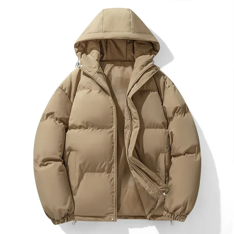 Men’s Hooded Cotton Padded Jacket Winter