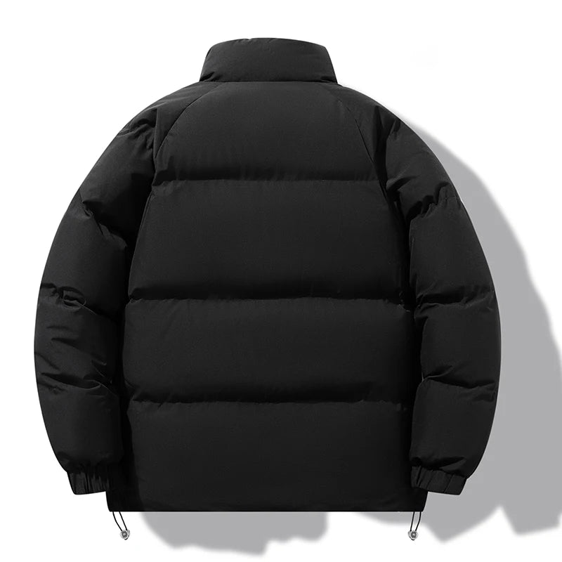 【 M-8XL 】2025 Autumn/Winter New Stand Up Collar Cotton Jacket for Men,Thick,Casual,High Quality,Warm and Comfortable Top for Men