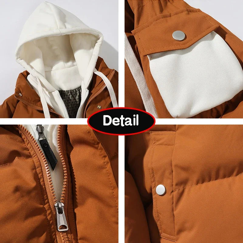 Men’s Outdoor Hooded Parka Winter