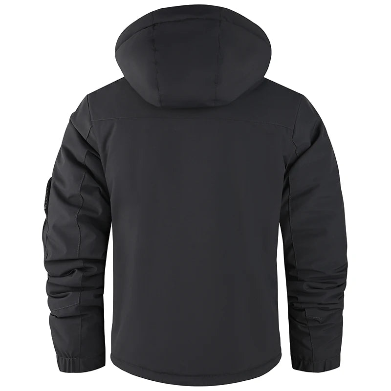 Men’s Hooded Parka Jacket Winter