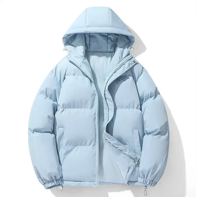 Men’s Hooded Cotton Padded Jacket Winter