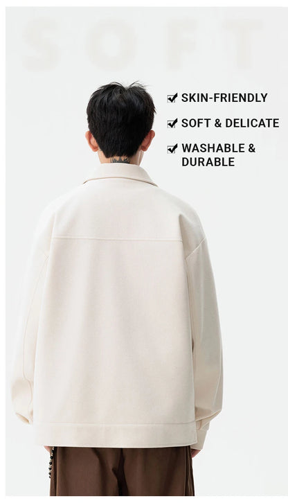 Men’s Retro Casual Work Jacket Winter