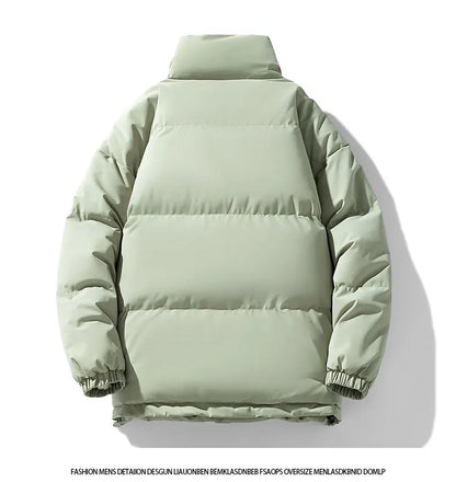 Casual Cotton Parka Jackets Men Winter Warm Fashion Korean Loose Coat Couples Padded Coat Harajuku Windproof Warm Jackets Women