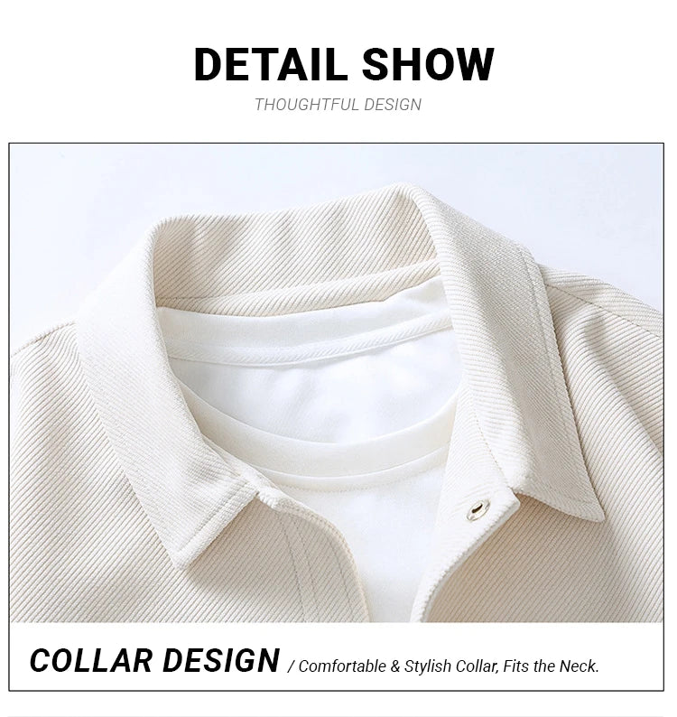 Men’s Retro Casual Work Jacket Winter