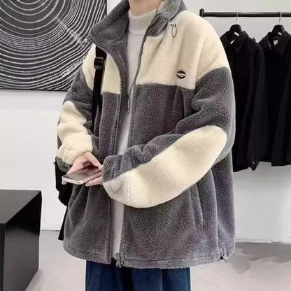 Men’s Lamb Velvet Cotton Jacket Winter