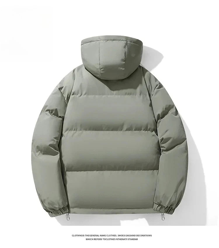 Men’s Hooded Cotton Padded Jacket Winter