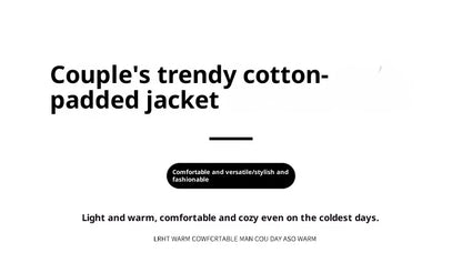 Men's Winter Thickened Warm Cotton Jacket - Casual Youth Fashion Coat