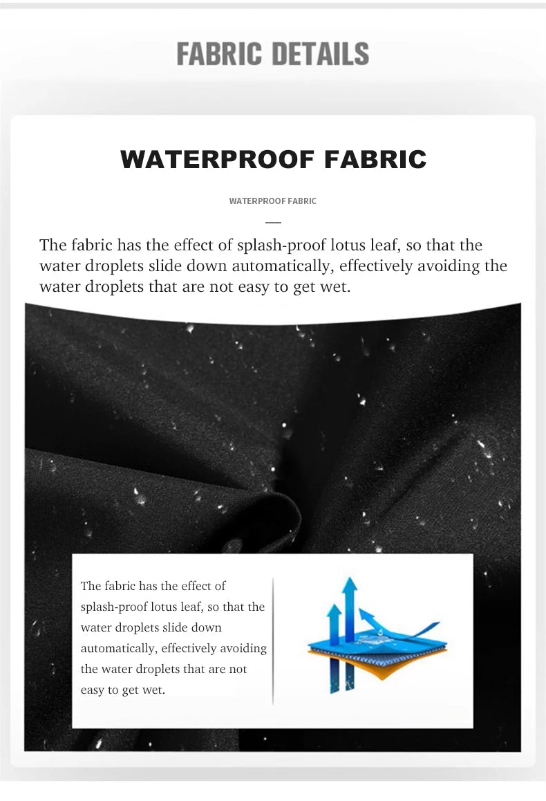 JNLN Unisex Waterproof Windbreaker Outdoor Sport Windproof Single-Layer Jacket Men Women Hiking Climbing Trekking Rain Coat