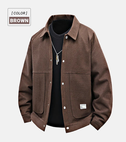 Men’s Retro Casual Work Jacket Winter