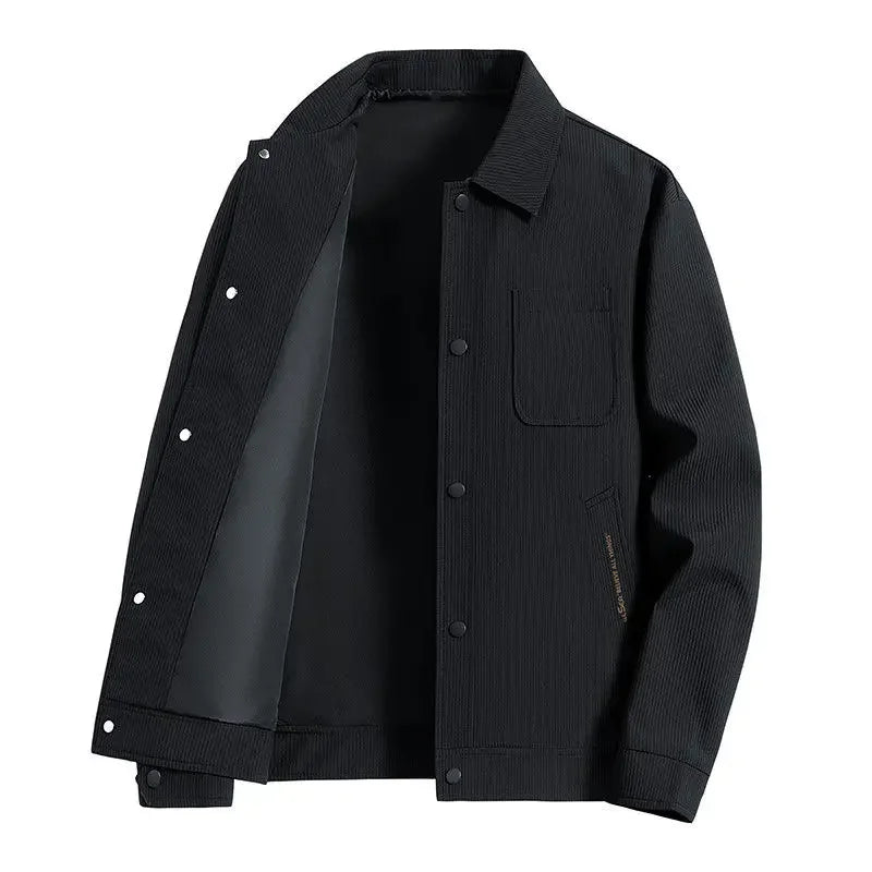 Men’s Striped Casual Work Jacket Autumn/Winter