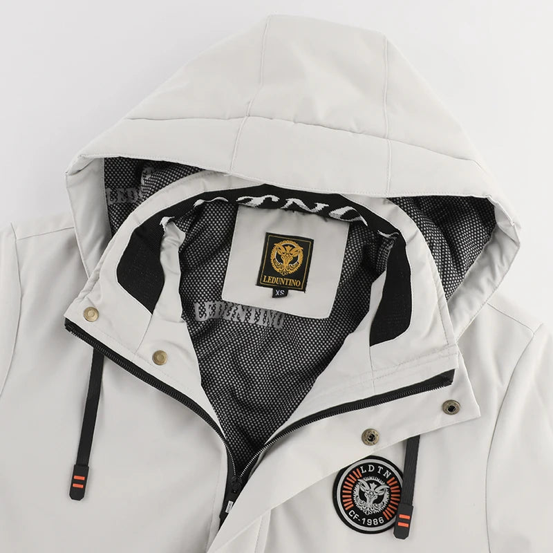 Men’s Hooded Parka Jacket Winter
