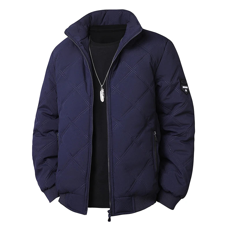 Men’s Cotton Padded Parka Jacket Winter