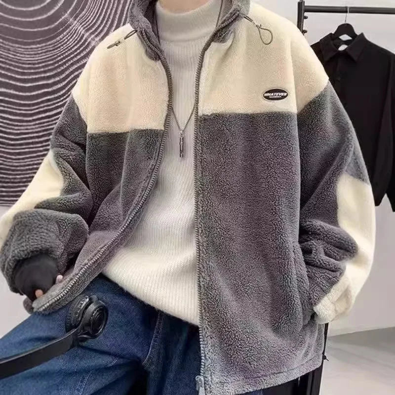 Men’s Lamb Velvet Cotton Jacket Winter