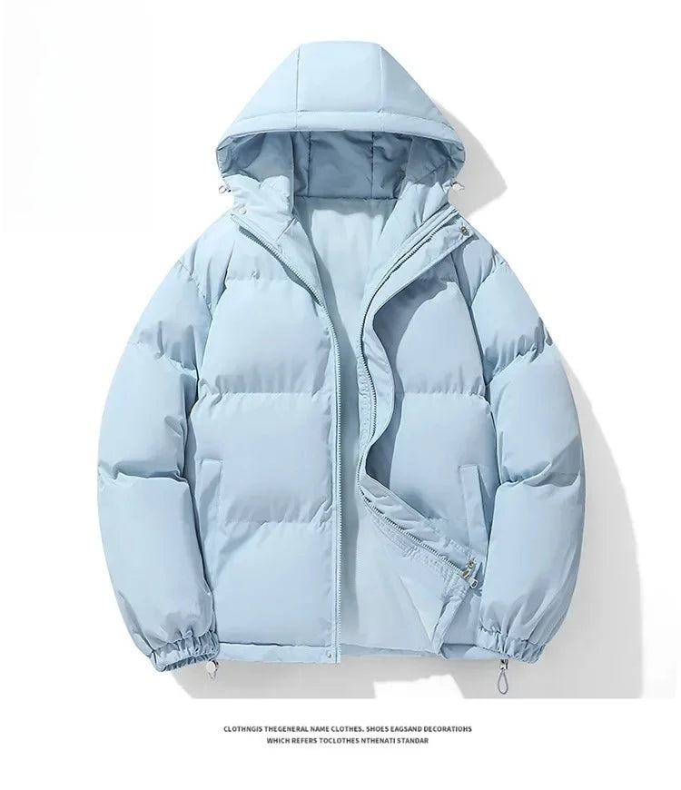 Men’s Hooded Cotton Padded Jacket Winter