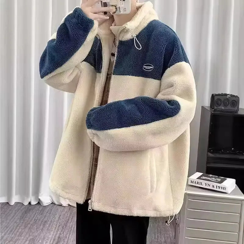 Men’s Lamb Velvet Cotton Jacket Winter