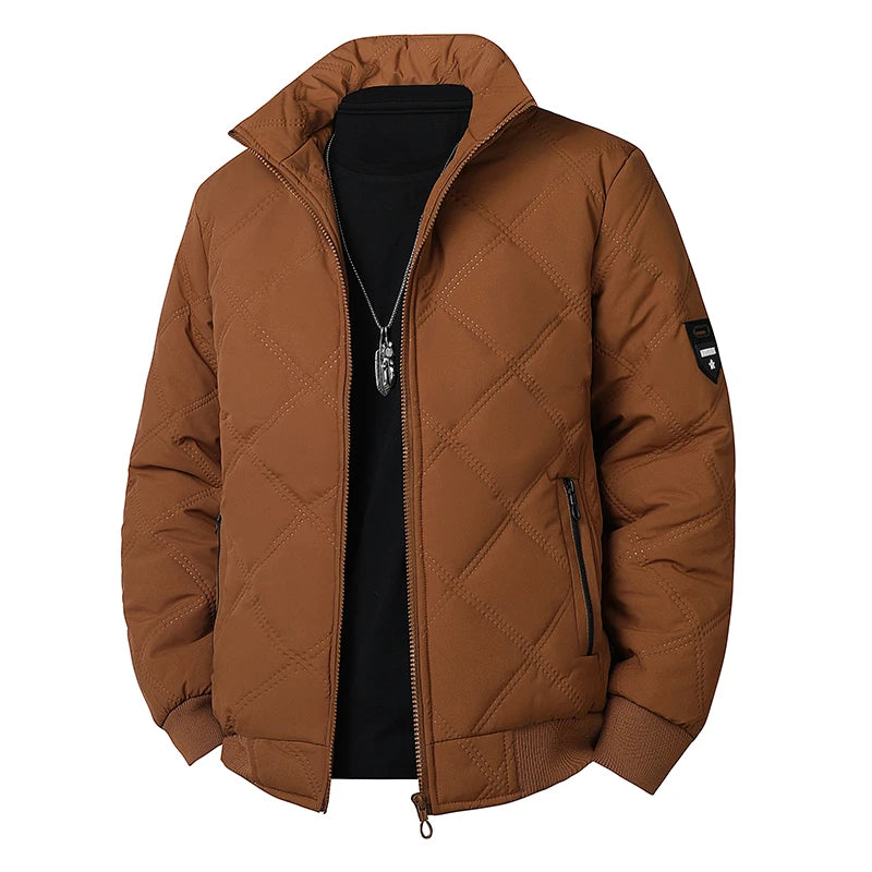 Men’s Cotton Padded Parka Jacket Winter