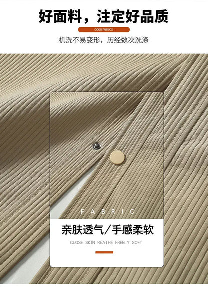 Men’s Striped Casual Work Jacket Autumn/Winter
